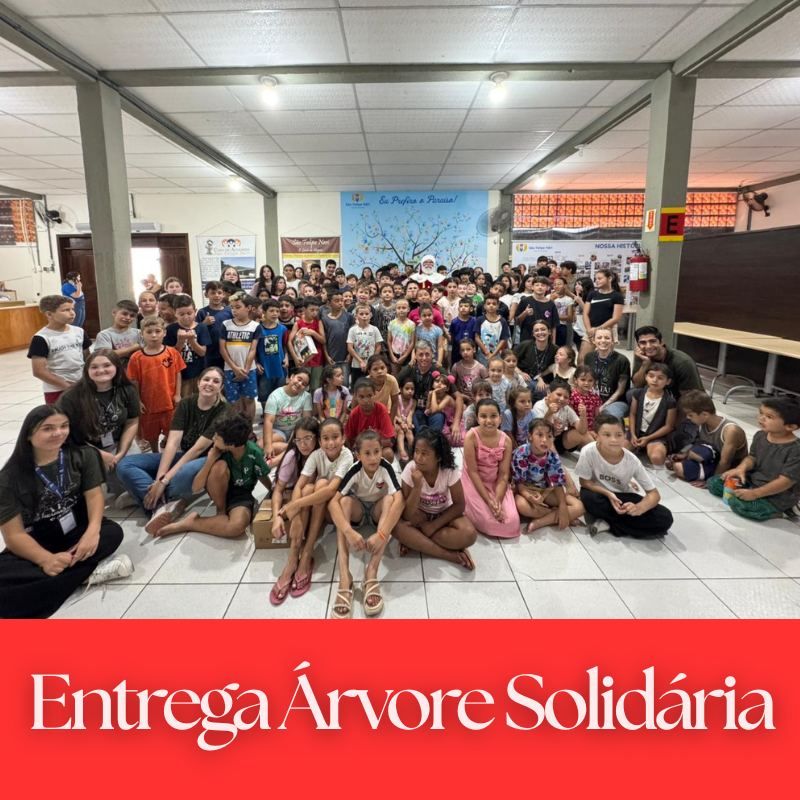 Entrega Árvore Solidária