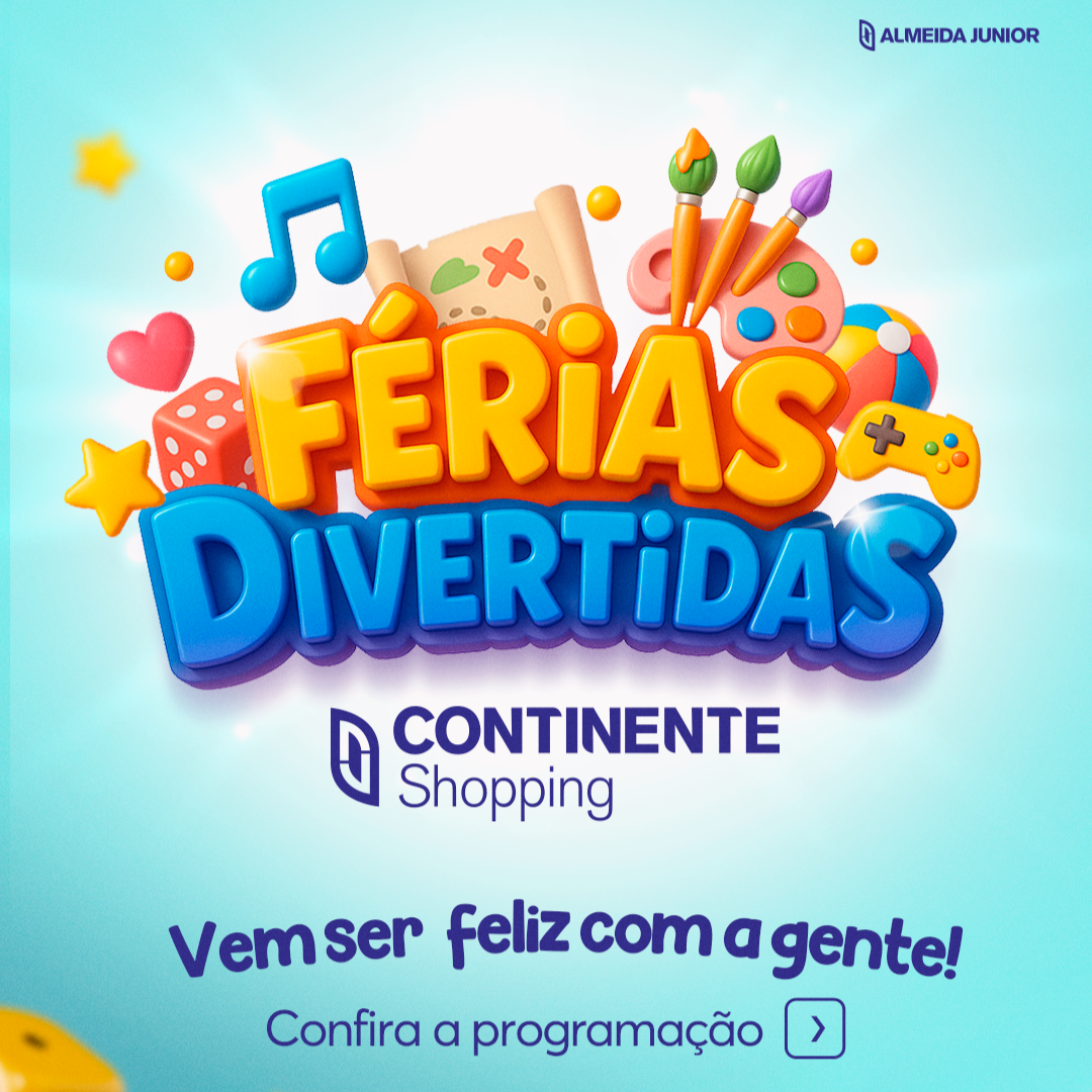 Férias Divertidas no Continente Shopping incentiva pausa nas telas