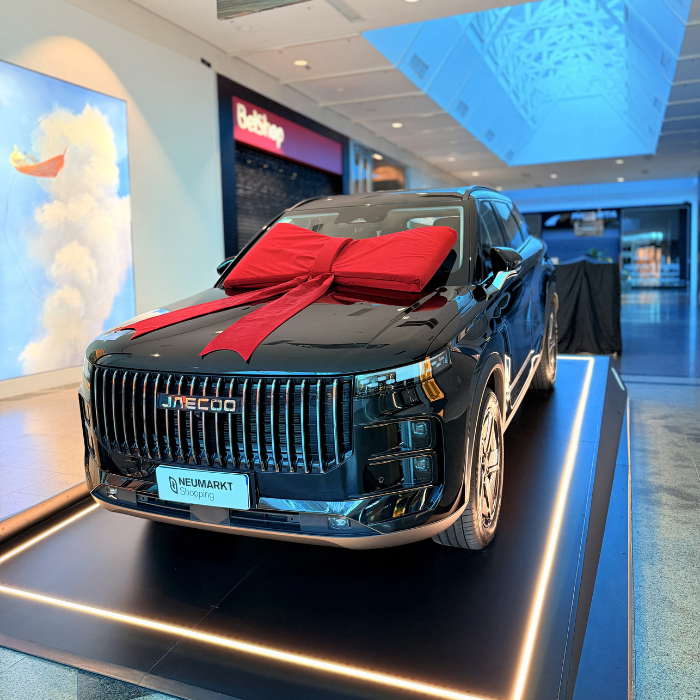 Compras de Dia das Mães no Neumarkt Shopping dão chance de concorrer a carros híbridos