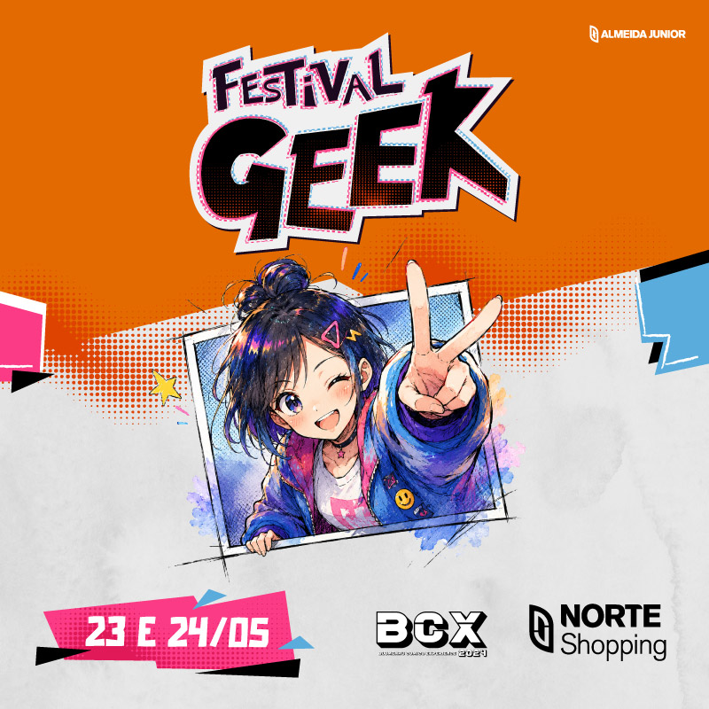 Celebração de 15 anos: Norte Shopping prepara fim de semana especial com festival geek