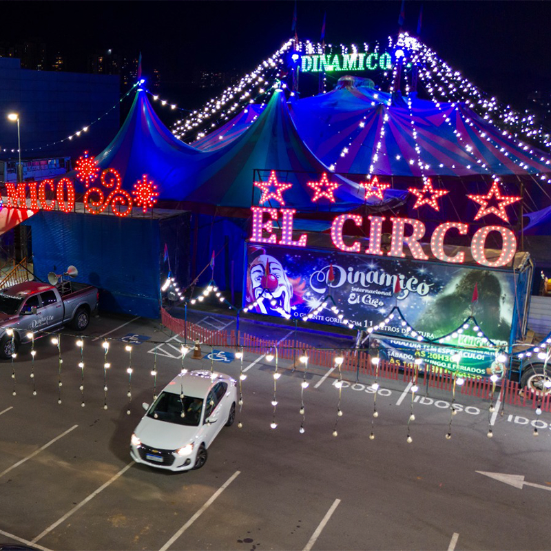 Norte Shopping recebe Circo Dinâmico Internacional em Blumenau
