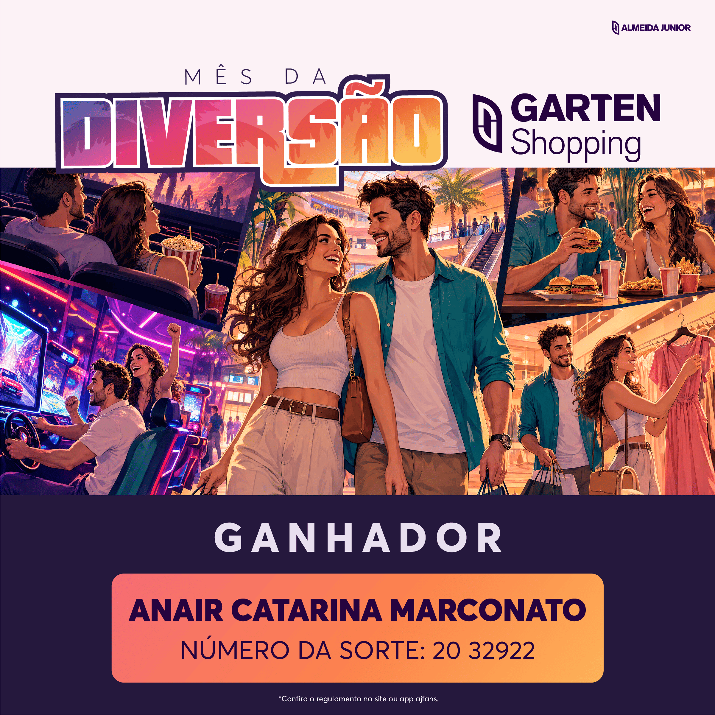Ganhadores da campanha Mês da Diversão – Edição GTA VI
