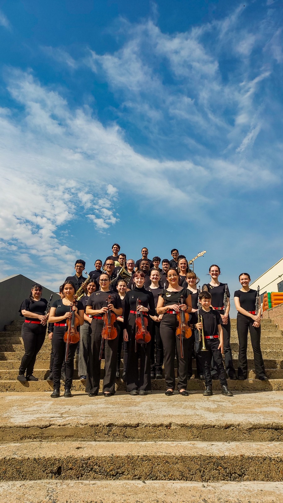 Banda dos Bombeiros de Indaial se apresentam no Norte Shopping