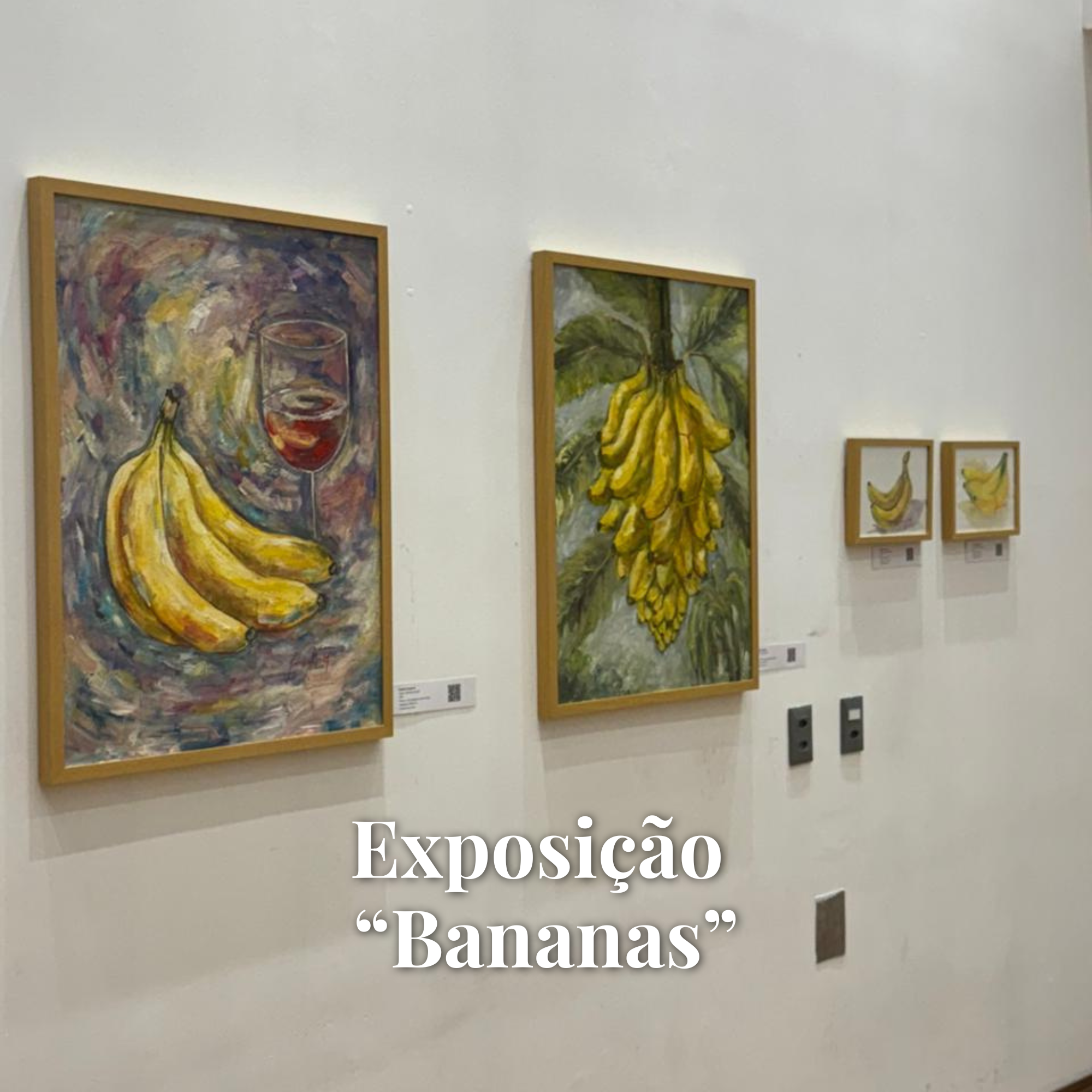 Exposição “Bananas – O Sagrado do Simples” está aberta para visitação no Balneário Shopping