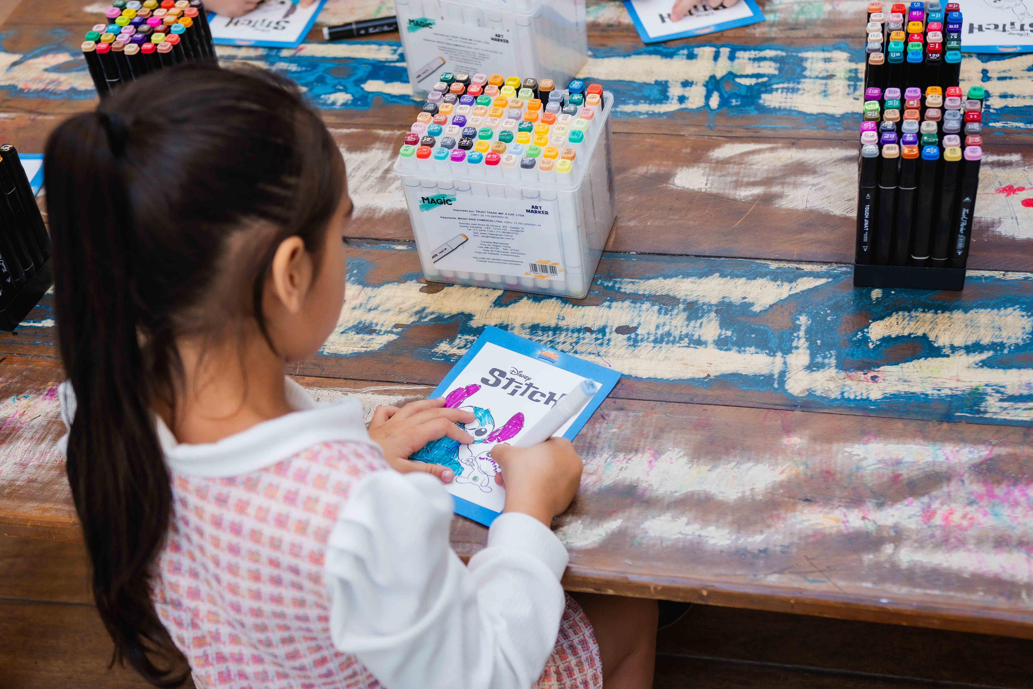 Férias Divertidas do Balneário Shopping  têm oficina de colorir, da Livraria Catarinense, dentro da programação