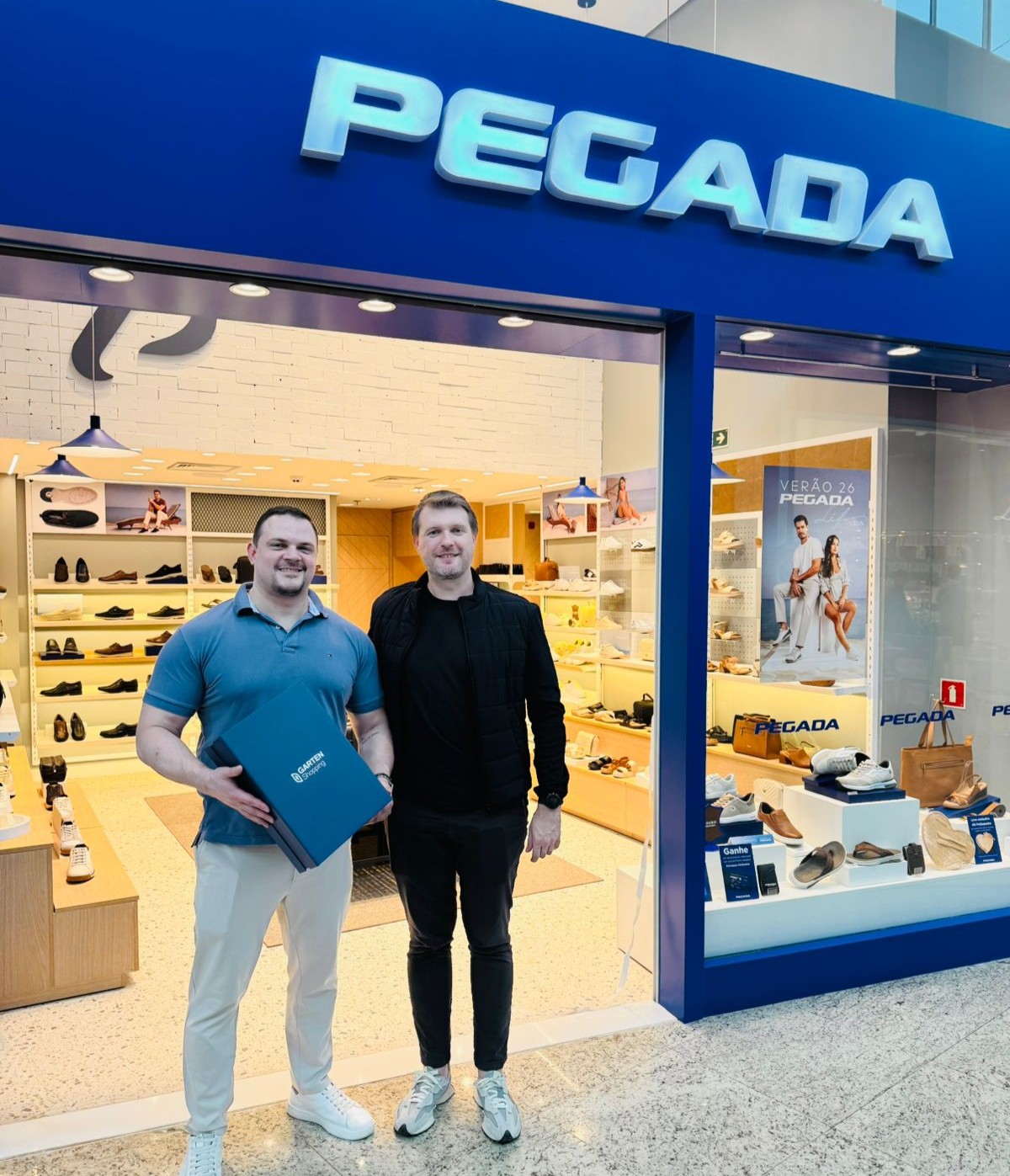 Pegada inaugura loja no Garten Shopping e traz conforto, estilo e inovação para Joinville