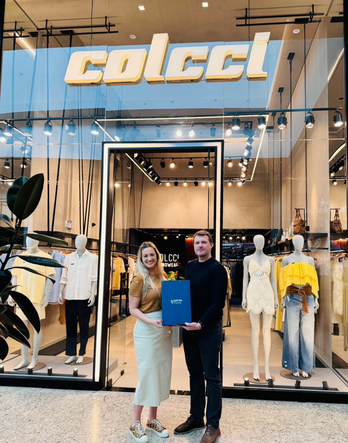 Moda e estilo chegam a Joinville: Colcci inaugura no Garten Shopping