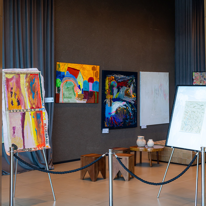 Norte Shopping recebe exposição “Fértil”, do artista Diego dos Santos