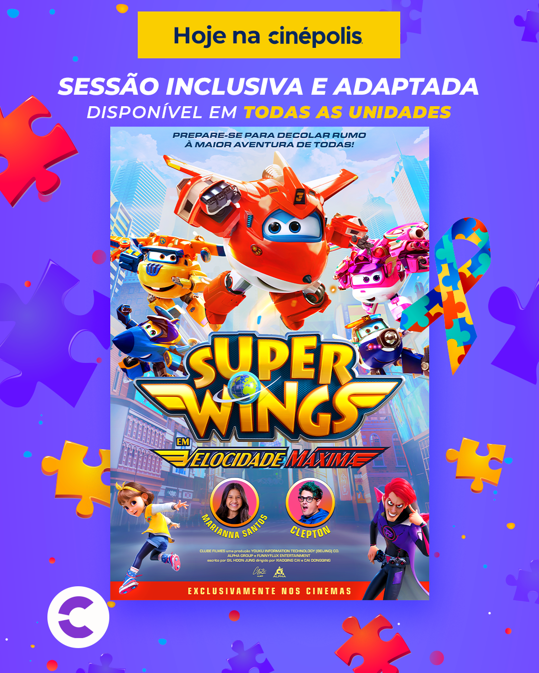 Sessões Inclusivas Adaptadas