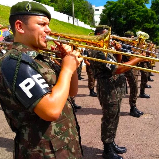 Banda do Exército se apresenta no Continente Shopping em celebração ao 7 de setembro