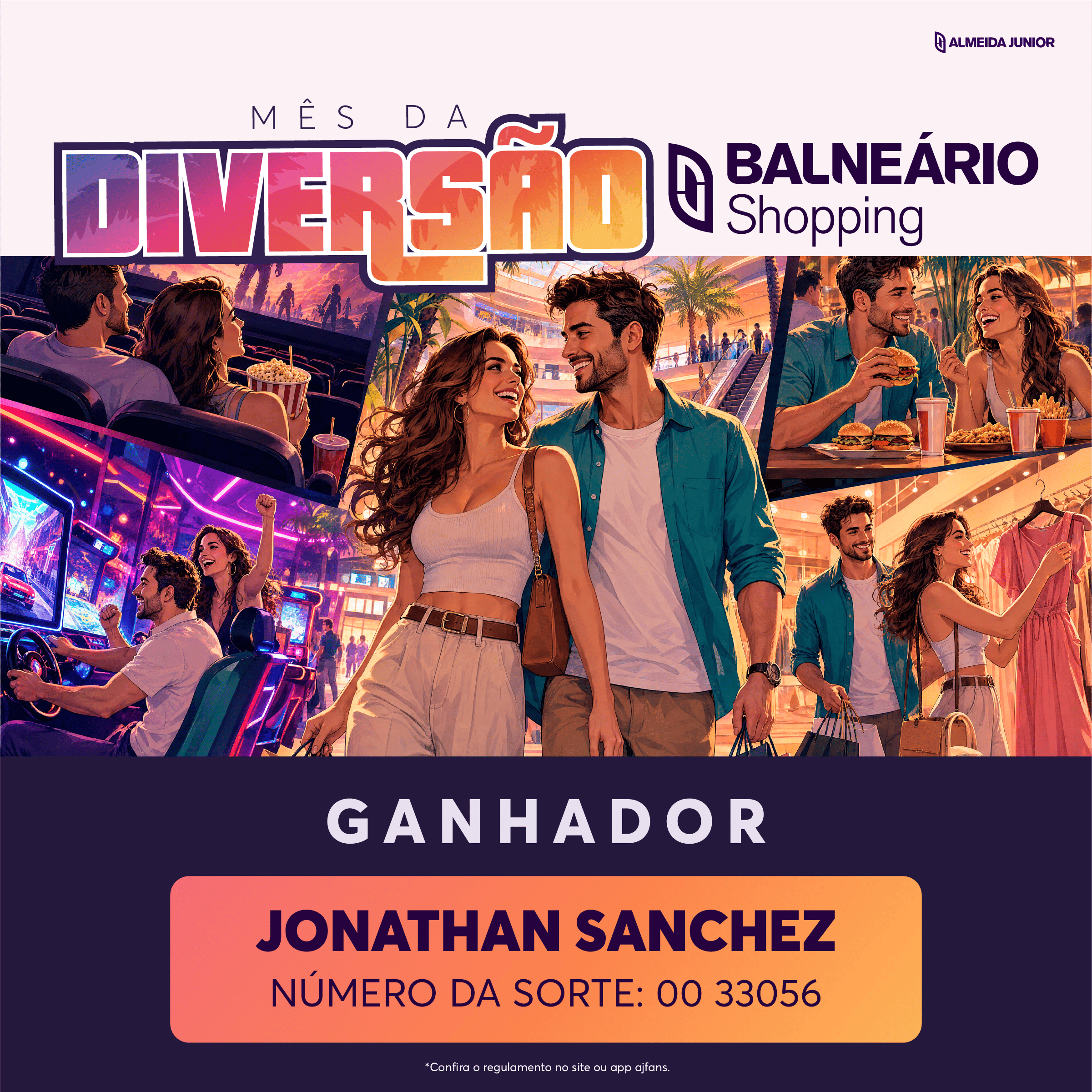 Ganhadores da campanha Mês da Diversão – Edição GTA VI