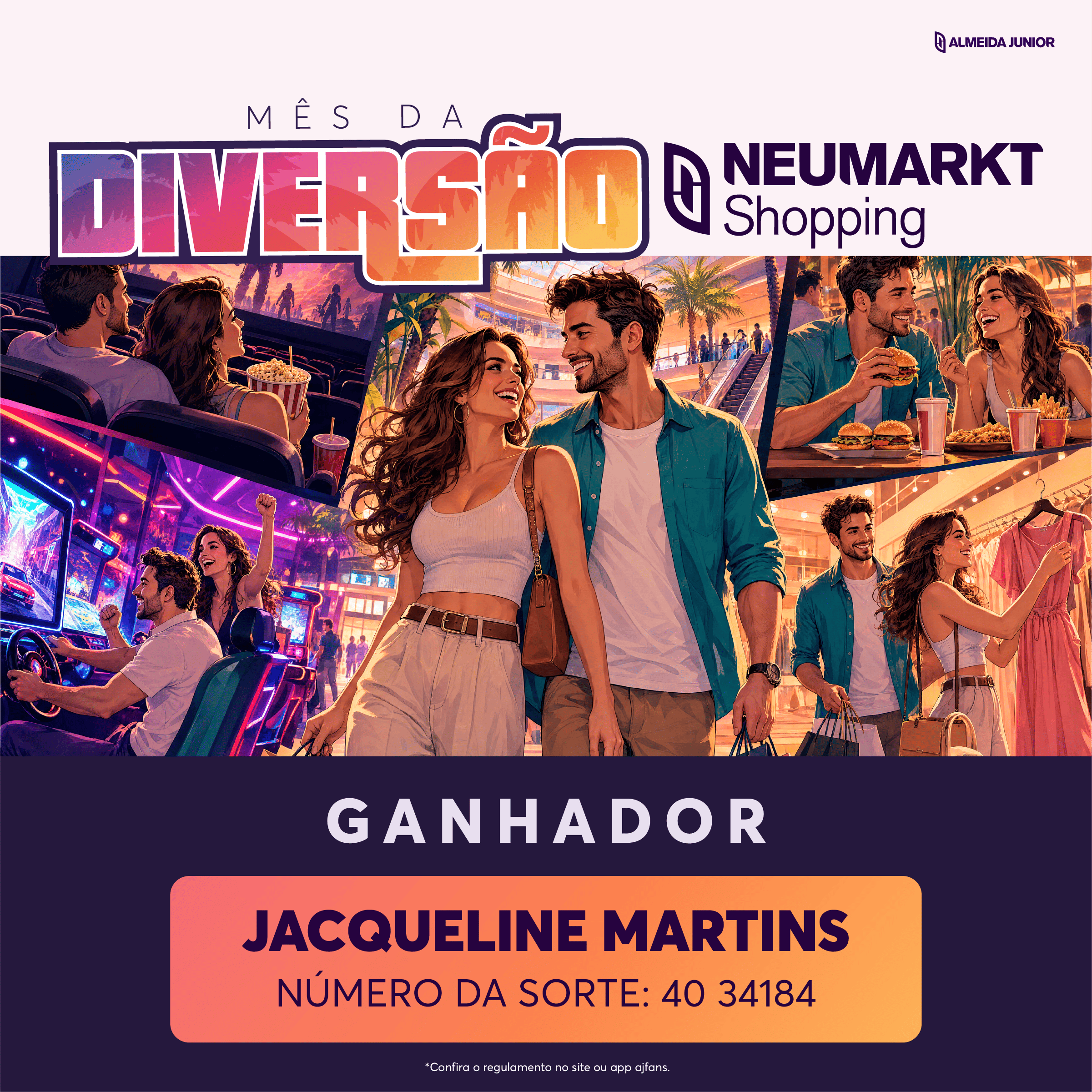 Ganhadores da campanha Mês da Diversão – Edição GTA VI