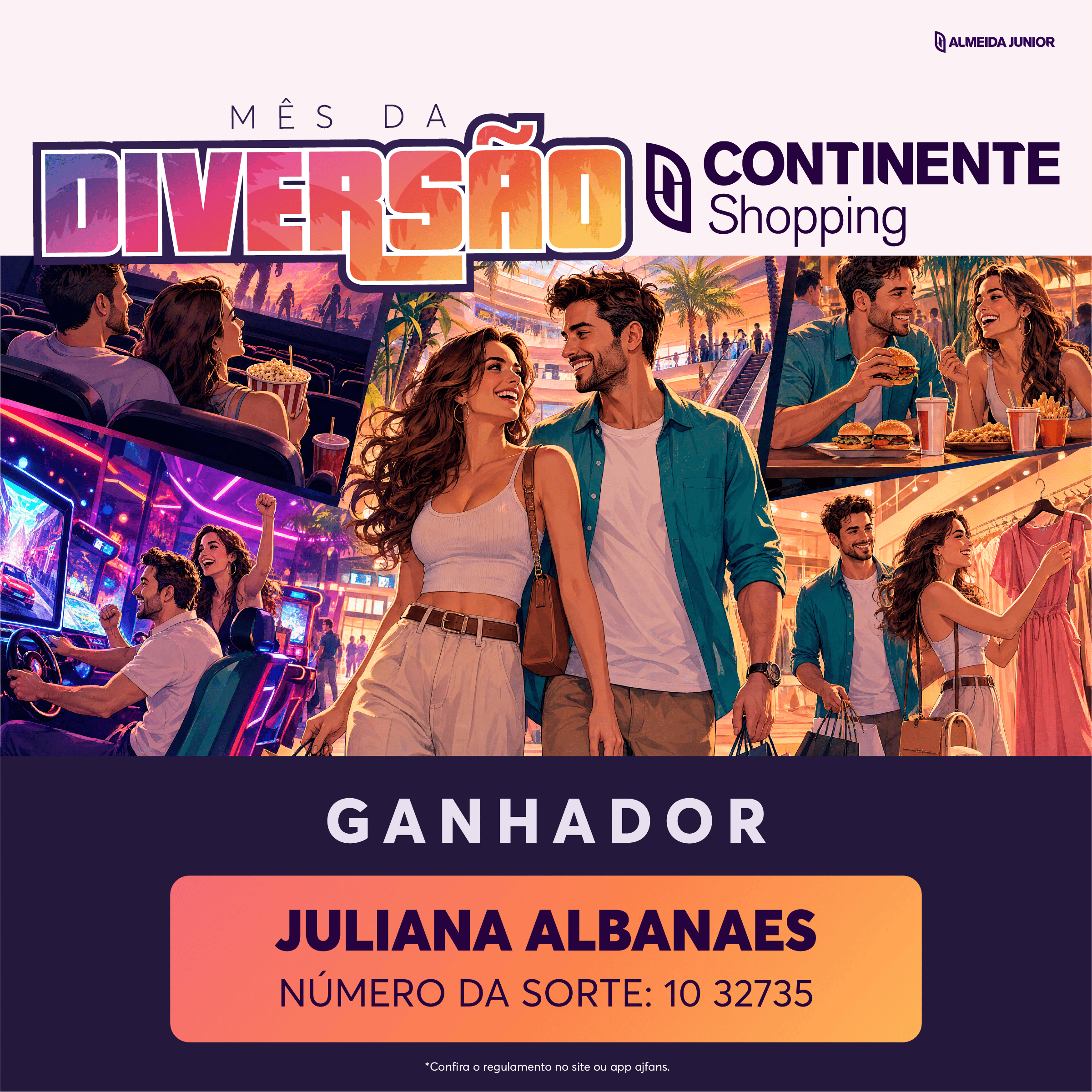 Ganhadores da campanha Mês da Diversão – Edição GTA VI