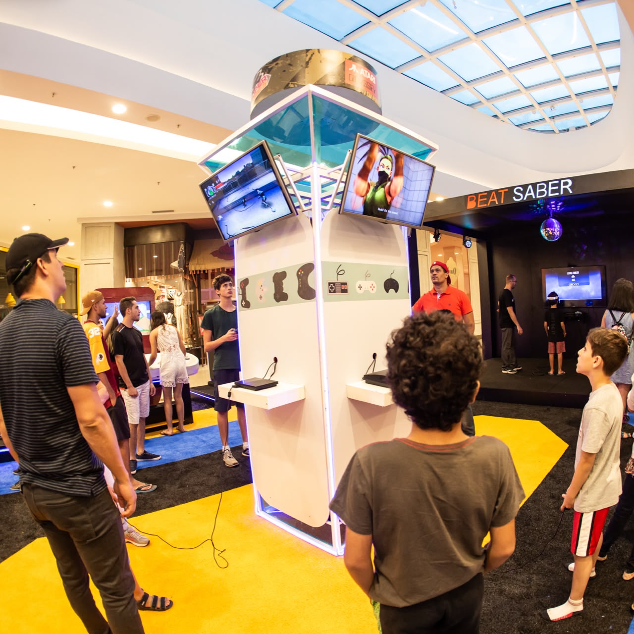 Norte Shopping recebe a Arena Super Games, uma viagem imersiva pela história dos videogames