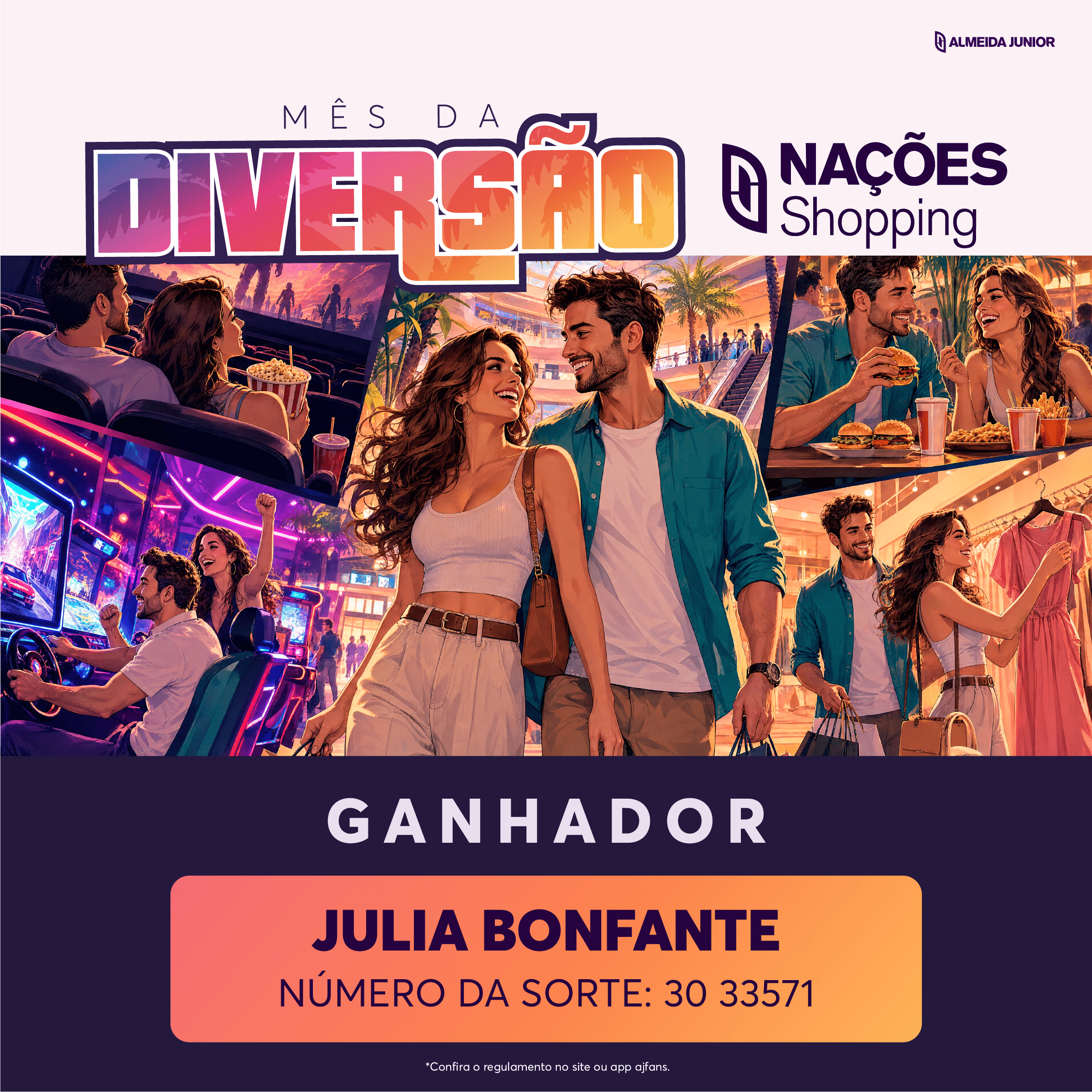 Ganhadores da campanha Mês da Diversão – Edição GTA VI