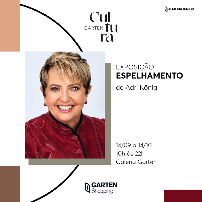 Artista Adriane König é destaque na Galeria Garten