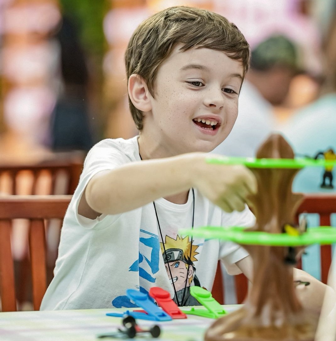 Jogaderia especial do Mês das Crianças garante diversão gratuita no Garten Shopping neste sábado e domingo
