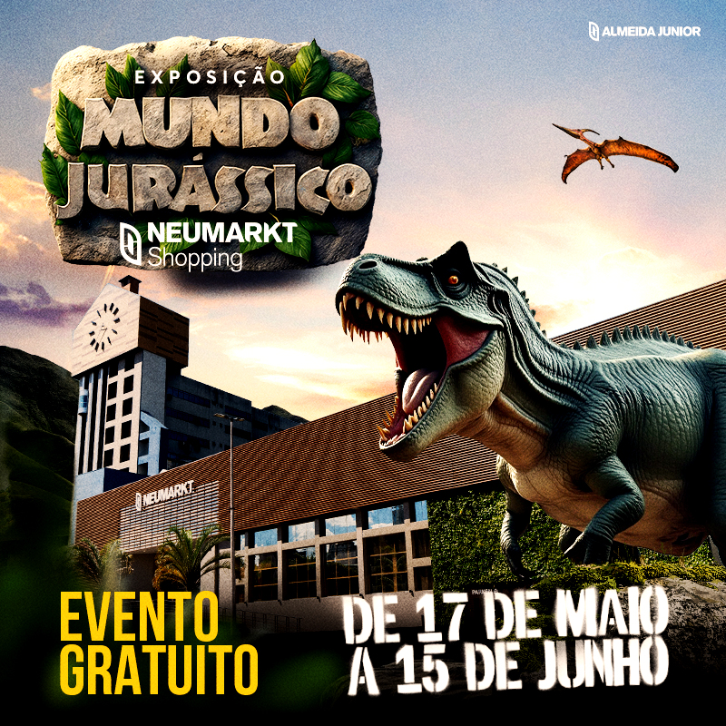 Exposição Mundo Jurássico