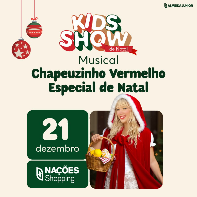 Musical Chapeuzinho Vermelho – Especial de Natal