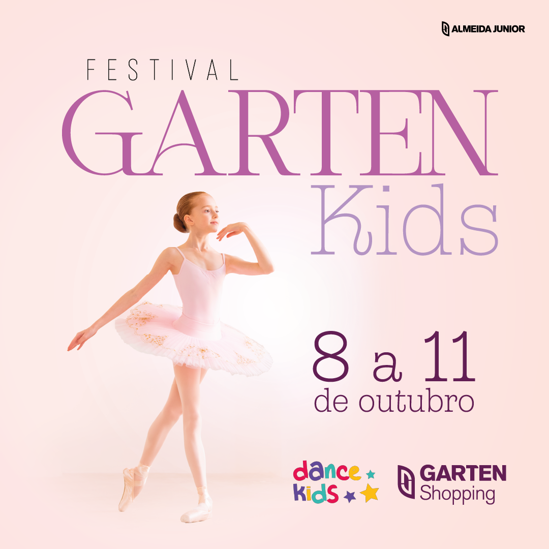 Festival Garten Kids celebra o Dia das Crianças com arte, emoção e convivência em família