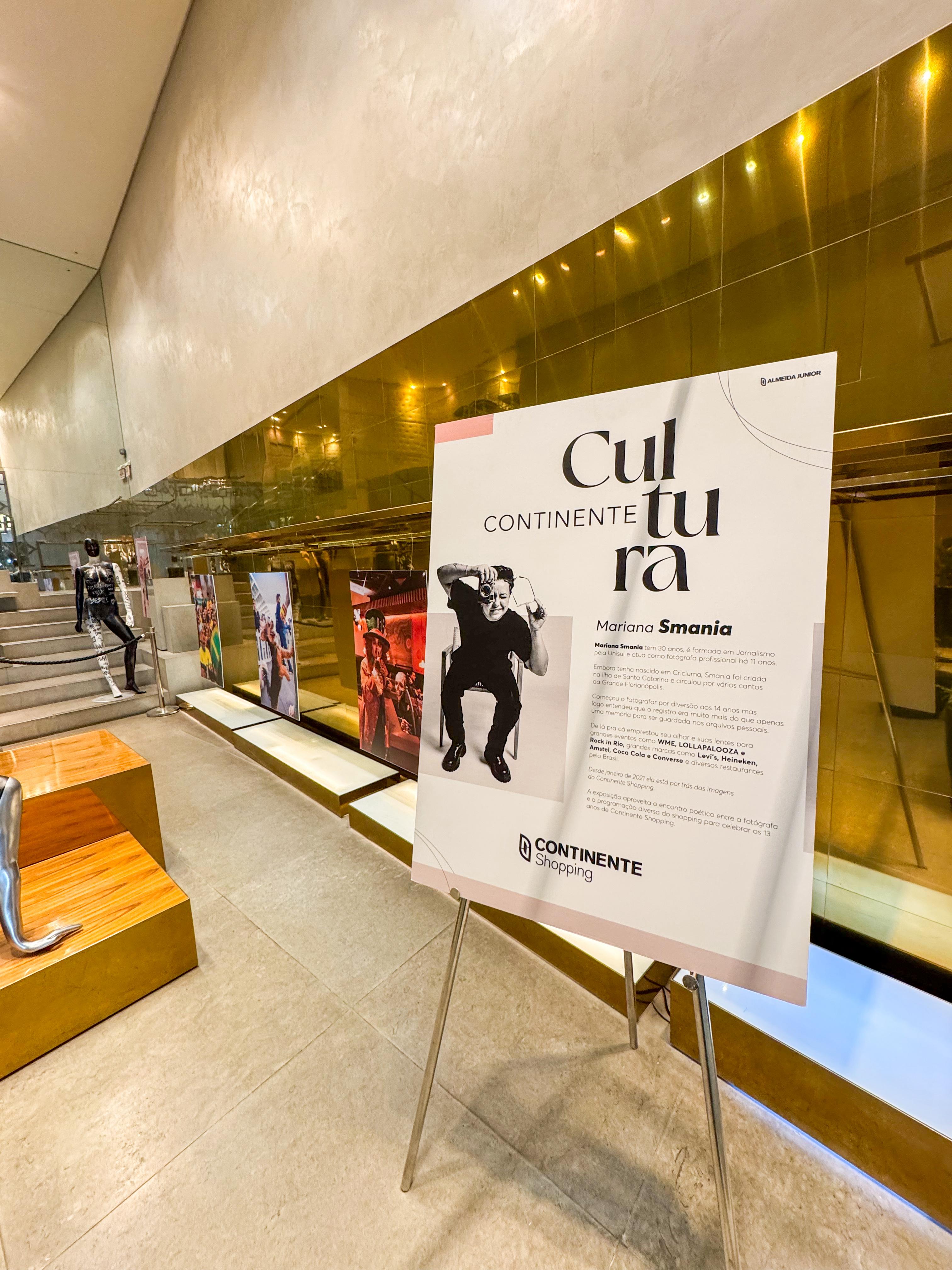 Continente Shopping celebra 13 anos com exposição fotográfica que revela momentos marcantes de sua história