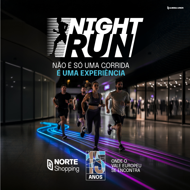 Norte Night Run abre inscrições para corrida noturna inédita em Blumenau