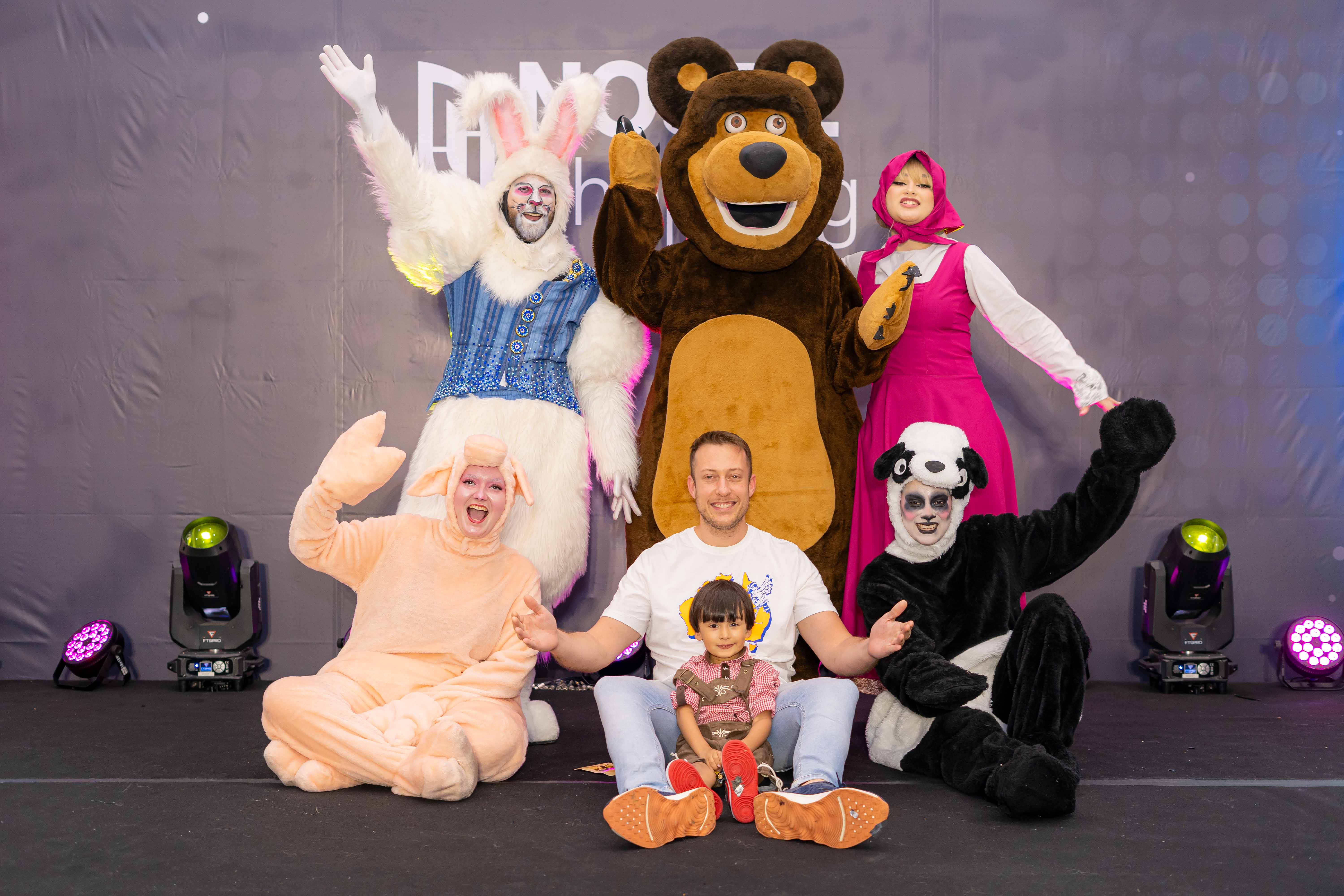 Norte Shopping recebeu o musical “A Menina e o Urso” neste domingo