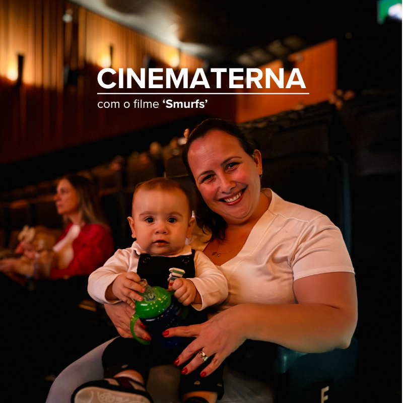 CineMaterna com o filme ‘Smurfs’