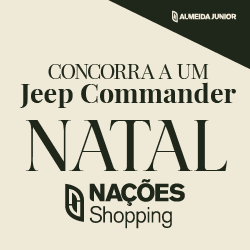 Natal 2025 do Nações Shopping sorteará um Jeep Commander