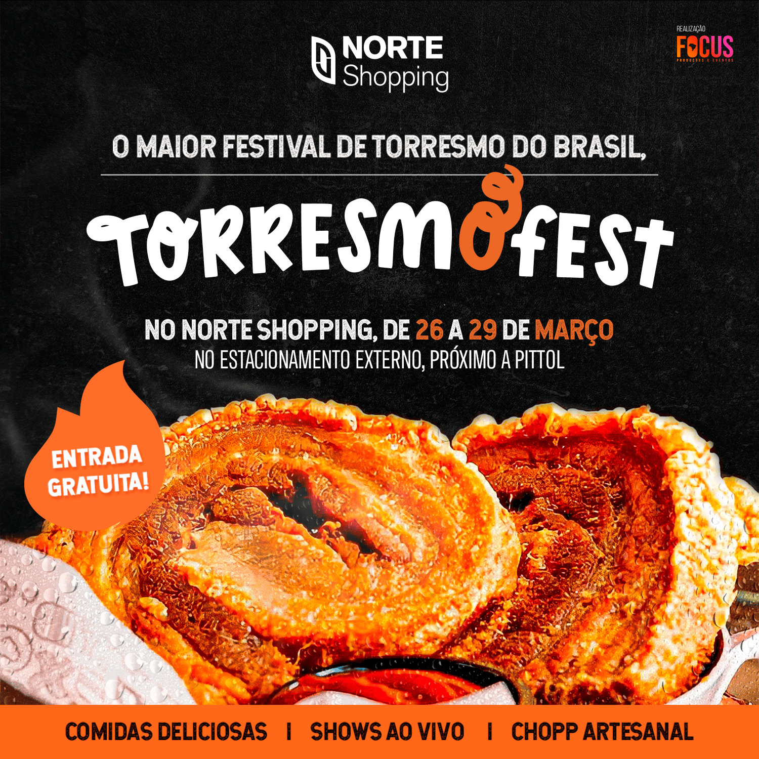 Blumenau recebe mais uma edição do maior festival gastronômico do Brasil, o Torresmofest