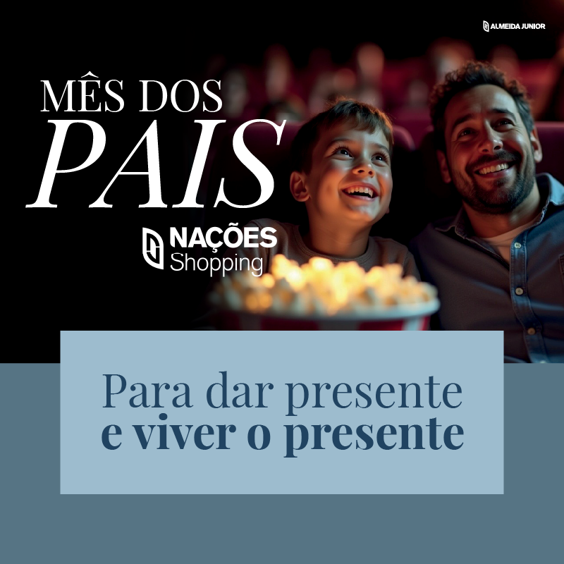 Bee Gees, corais e experiências gastronômicas marcam celebração do Dia dos Pais no Nações Shopping