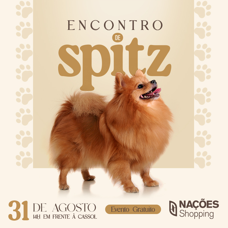Nações Shopping recebe o Encontro de Spitz no dia 31 de agosto, a partir das 14h