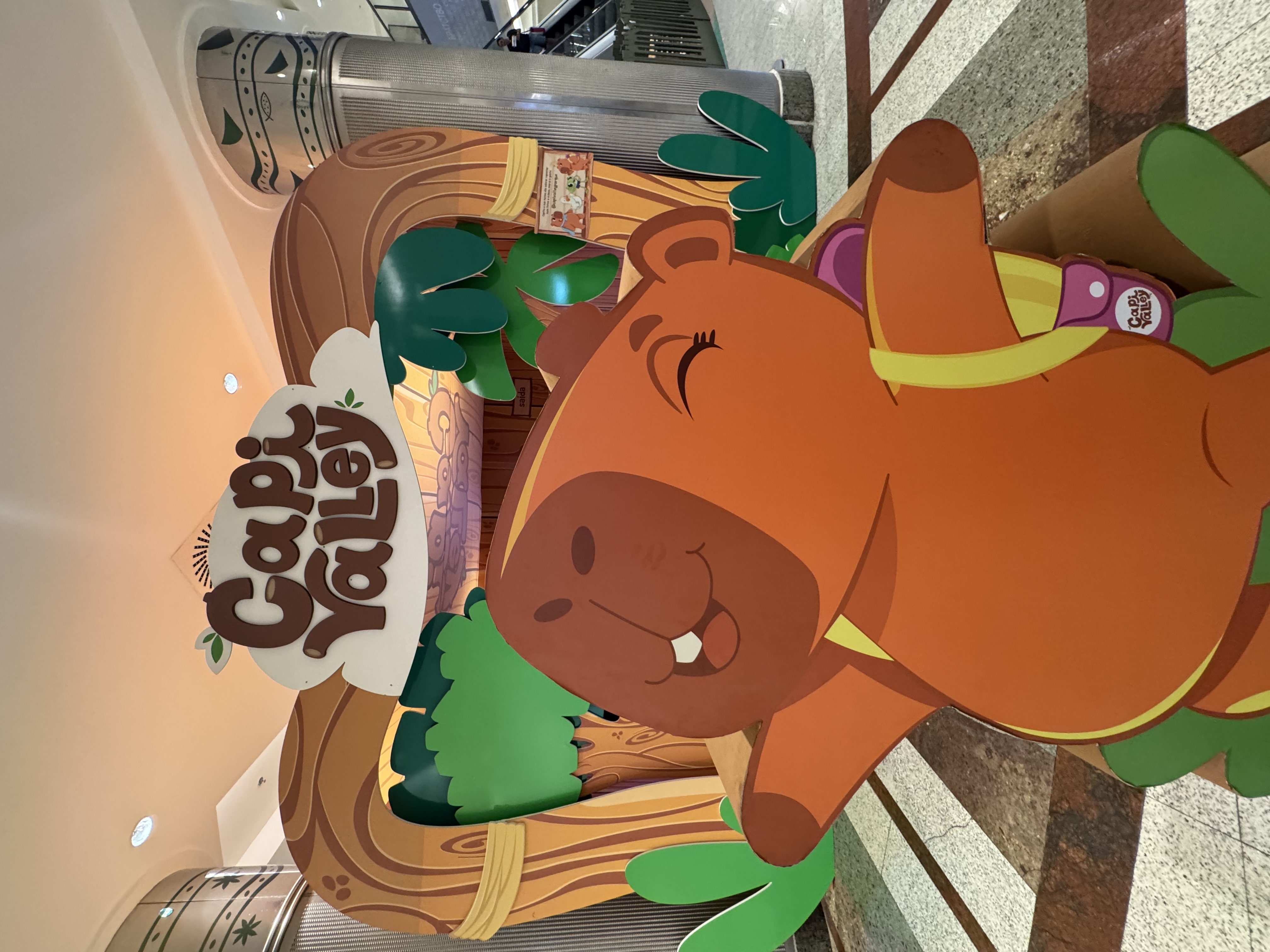 CapiValley chega ao Continente Shopping com parque temático de capivaras inédito em Santa Catarina