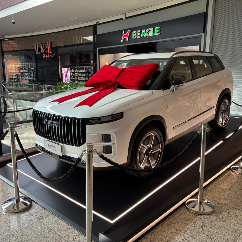 Compras de Dia das Mães no Norte Shopping dá chance de concorrer a carros híbridos