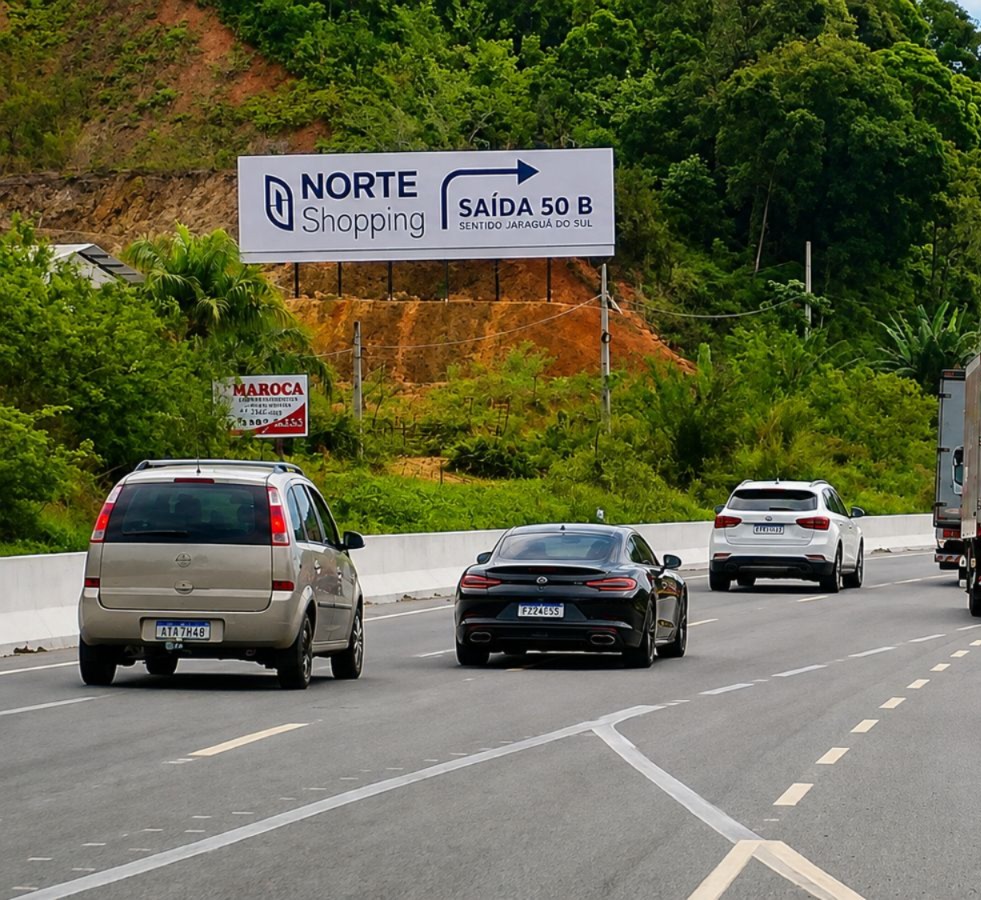 Obras na BR-470: confira as rotas alternativas de acesso ao Norte Shopping