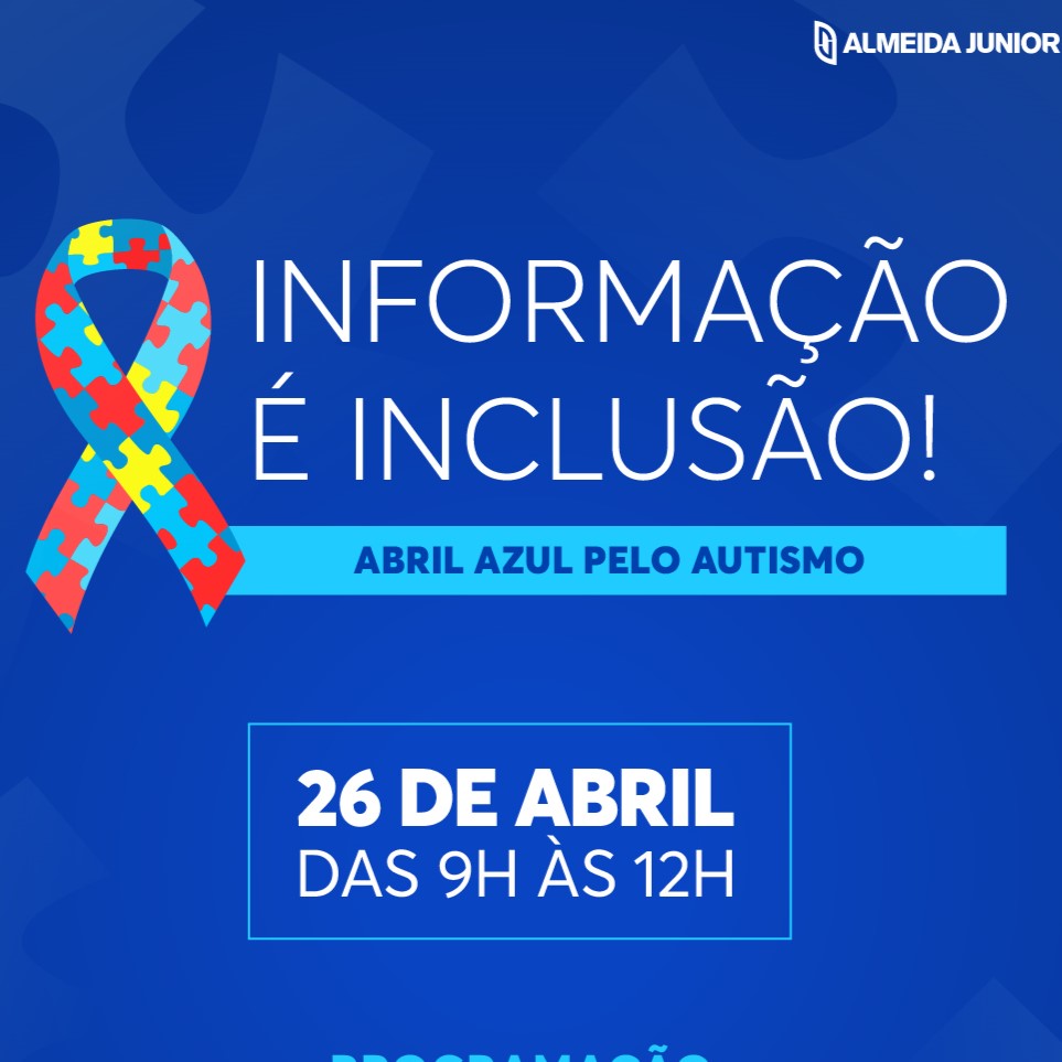 Abril Azul tratá encontro de inclusão para o Continente Shopping